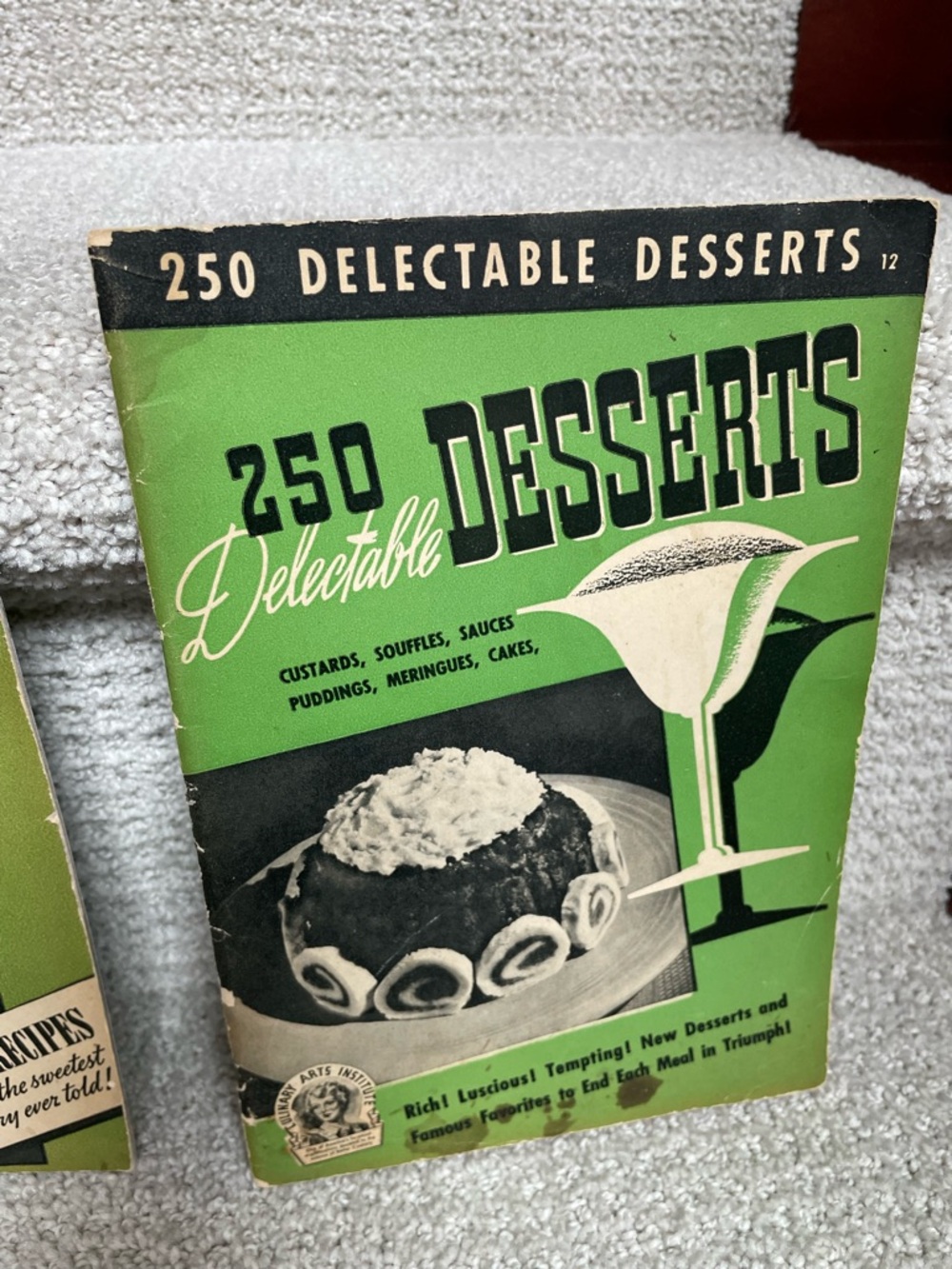 1940 1941 Vintage Dessert Cake Candy Pies Pastry Paper Cookbooks Baking Cooking - Picture 13 of 16